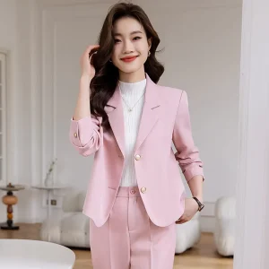 Women’s Suit Sets Modern Women’s Suit Clothing Office Suit Women’s Formal Jacket Pants Two-piece Tuxedo