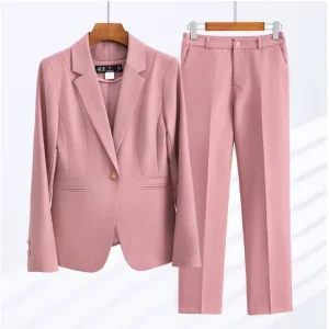Women’s Suits Temperament Goddess Two Piece Suit Fashion Professional