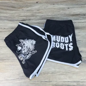 Women’s Summer Mid-waisted Elastic Waist Spandex Cotton Quick Dry Breathable Biker Gym Shorts
