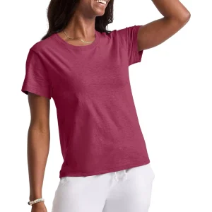 Women’s Summer Short Sleeve Loose Solid T-Shirt