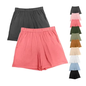Women’s Sweat Shorts Custom Polyester Gym Casual Shorts