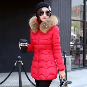 Women’s Thick Warm Long Winter Jacket Women Parkas Hooded Winter Coat