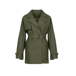 Women’s Trench Coat Windbreaker Cotton Overcoat