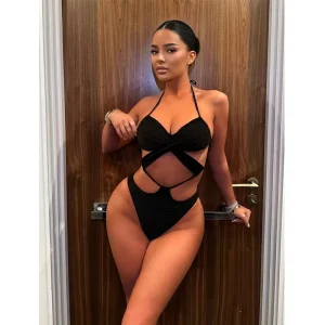 Women’s Two Piece Bikini Carvico Swimsuit Custom Beachwear Manufacturer Eco Bikini Set Push Up Custom Econyl Swimwear