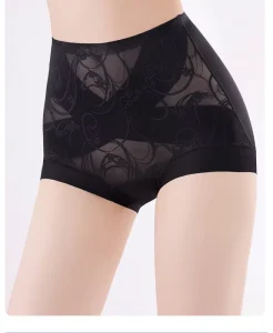 Women’s Underwear High Waisted No Muffin Top Tummy Control Panties Postpartum Briefs Full Coverage Nylon Anti-Bacterial