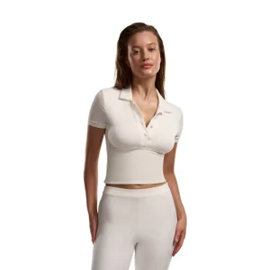 Women’s V-neck Lapel T-shirt and Capri Pants Two-Piece Set Customizable Color and Logo Women’s Set Custom