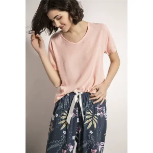 Women’s Viscose Sleep Pajamas Set Nightwear