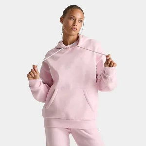 Women’s Winter Autumn Printed Fleece Hoodie with Front Logo