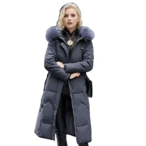 Women’s Winter Coat Knee Length Slim Coats Ladies Women Coat