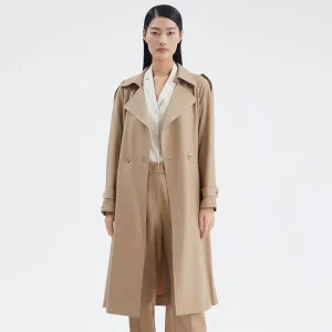 Women’s Winter Modest Long Coat Trench Jacket