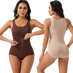 Women’s Wireless Shapers Slimming Bodysuit Stretch Tummy Control Corset Waist Trainer Butt Lift Shaper Thin