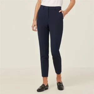 Women’s Work Pants Stretch Trousers Solid Color Business Ladies Office Pants