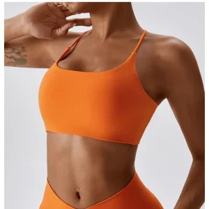 Women’s Workout Yoga Sports Bra Crew Neck Animal Print Breathable Soft Compression Four-Way Stretch