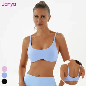 Women’s Yoga Bra Removable Pads Breathable Sleeveless Gym Fitness Top Quick Dry Lightweight Adjustable Straps Sports Bra