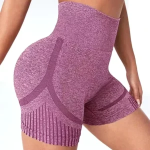 Women’s Yoga Leggings Elastic Quick Drying Seamless Women’s Shorts Casual Shorts With High Waist for Sports