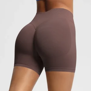 Women’s Yoga Leggings Elastic Quick Drying Seamless Women’s Shorts Casual Shorts With High Waist for Sports