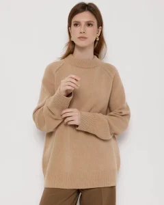 Wool Loose Knitted O Neck Sweater Women’s Warm Knitwear Jumper Autumn Winter Simple Pullover