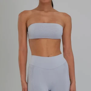 XW Q074 Fitness Activewear Yoga Outfit Bandeau Gym Backless Workout Push up Sports Women Strapless Bra
