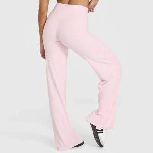 XW-YK1339 Women’s High Waist Loose Flared Pants Comfortable Breathable Home Fitness Yoga Tights Casual Fashion Solid Color