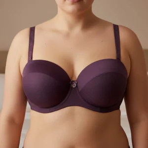 YF330D Plus-size Bras Comfortable Breathable Rhinestone Underwire Push-up Bra Women’s Underwear Everyday