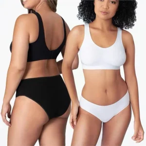 YUNCHI0101 Woven Breathable One-Piece Everyday Seamless Underwear Women’s No Steel Ring Gathering Anti-Drop Sports Bra