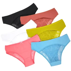Yun Meng Ni Bikinis Cotton Spandex Women Briefs Ladies Panties